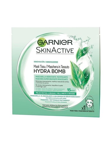 Garnier Hydra Bomb Maschera In Tessuto Idratante Opacizzante