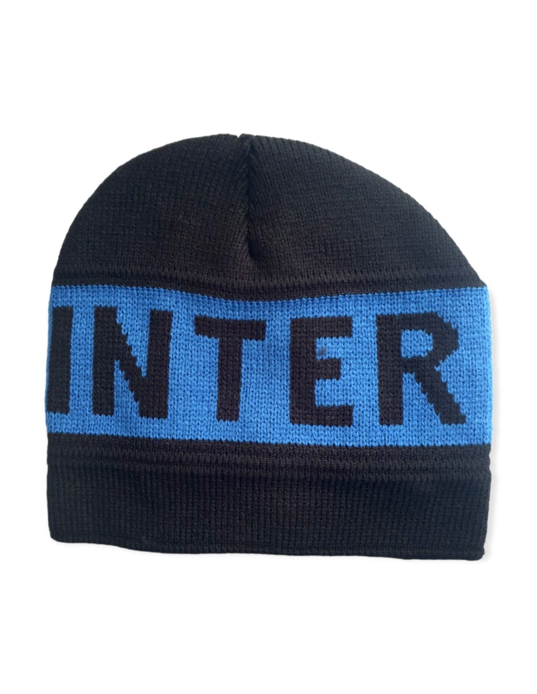 Cappello cuffia a Fasce Inter invernale Taglia Unica 151512